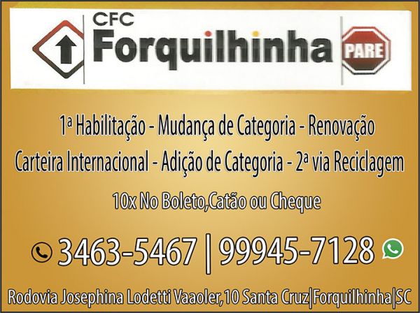 CFC Forquilhinha Auto Escola