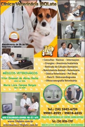 Consultório Veterinário 18 Q&#039;Late