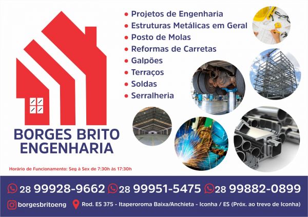 ESTRUTURA METÁLICA BORGES BRITO ENGENHARIA