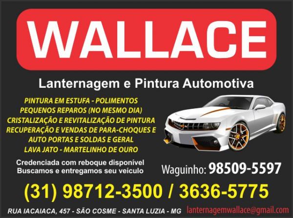 Wallace Lanternagen e Pintura Automotiva