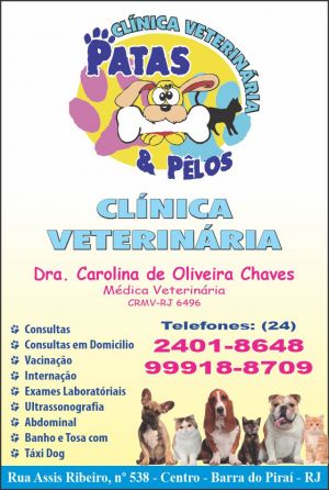 Clínica Veterinária Patas e Pêlos