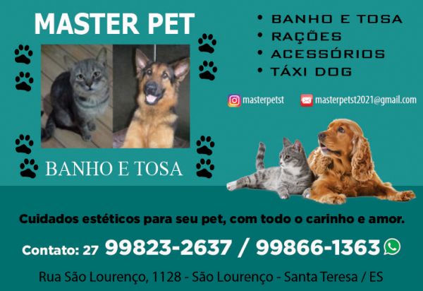 Master Pet Banho e Tosa