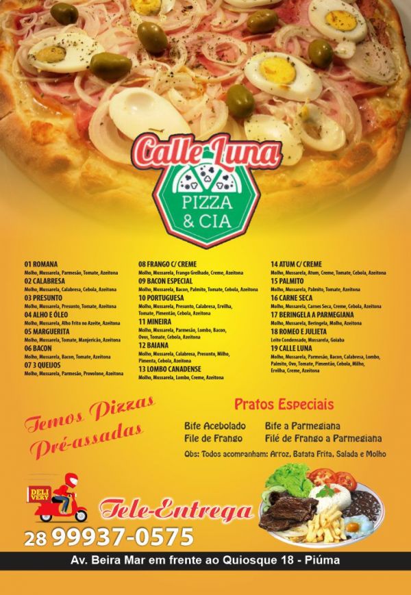 Calle Luna Pizza e Cia