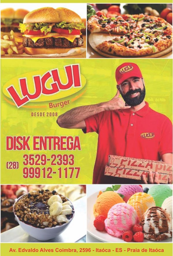 Lugi Burguer, Pizzas, Sorvetes