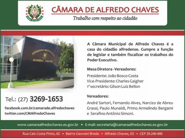 Câmara Municipal de Alfredo Chaves